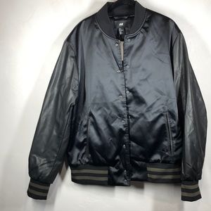NWT H&M black jacket size large